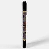 Coques Case-Mate iPhone Ange Abstraite ailes Mandala Monogramme fractal (Verso / Droite)