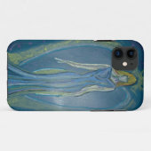 Coques Case-Mate iPhone Ange dans la caisse bleue de Smartphone (Dos (Horizontal))