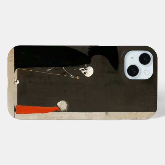 Coques Case-Mate iPhone Ange de la mort (Verso (horizontal))