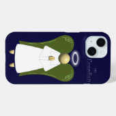 Coques Case-Mate iPhone Ange du gardien de la crème (Verso (horizontal))