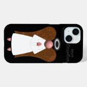 Coques Case-Mate iPhone Ange du gardien rose, (Verso (horizontal))