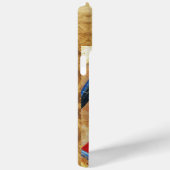 COQUES Case-Mate iPhone ANGE EN OR ROUGE ET BLEU GEMSTONE MONOGRAMME (Verso / Droite)