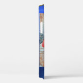 Coques Case-Mate iPhone ANGE MUSICAL, Sapphire Bleu Monogramme (Verso / Droite)