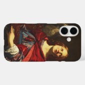 Coques Case-Mate iPhone Ange tenant le vase et la serviette (Verso (horizontal))