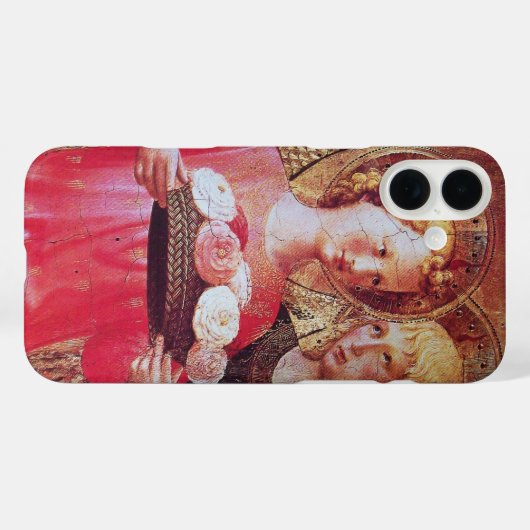 COQUES Case-Mate iPhone ANGEL AVEC ROSES (Verso (horizontal))