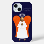 Coques Case-Mate iPhone Angel Brown, Ange Gardien (Verso)