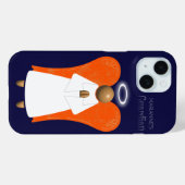 Coques Case-Mate iPhone Angel Brown, Ange Gardien (Verso (horizontal))