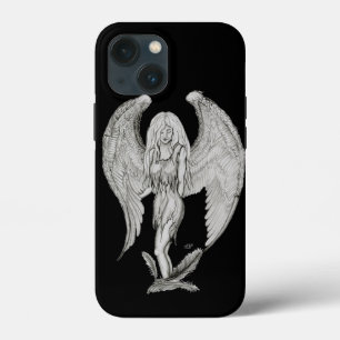 Etui iPhone Case-Mate Angel - Design noir et blanc