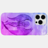Coques Case-Mate iPhone Angel en style tatouage (Verso (horizontal))