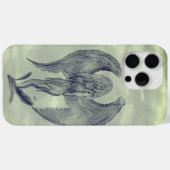 Coques Case-Mate iPhone Angel en style tatouage (Verso (horizontal))