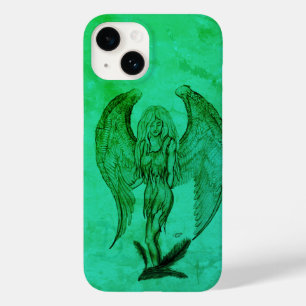 Coque Pour iPhone 14 Angel en style tatouage