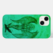 Coques Case-Mate iPhone Angel en style tatouage (Verso (horizontal))
