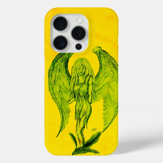 Coques Case-Mate iPhone Angel en style tatouage (Verso)