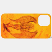 Coques Case-Mate iPhone Angel en style tatouage (Verso / Droite)