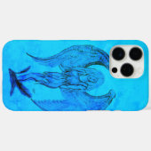 Coques Case-Mate iPhone Angel en style tatouage (Verso (horizontal))