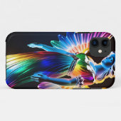 Coques Case-Mate iPhone Angel en verre multicolore (Dos (Horizontal))