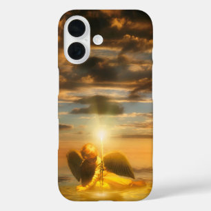 Coques iPhone 16 Angel Enfant LUMIÈRE LE MONDE