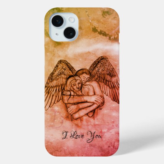 Coques Case-Mate iPhone Angel Eros in Love (Verso)