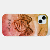 Coques Case-Mate iPhone Angel Eros in Love (Verso (horizontal))