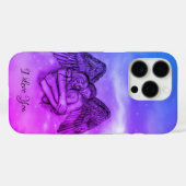 Coques Case-Mate iPhone Angel Eros in Love (Verso (horizontal))