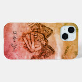 Coques Case-Mate iPhone Angel Eros in Love (Verso (horizontal))