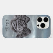 Coques Case-Mate iPhone Angel Eros in Love (Verso (horizontal))