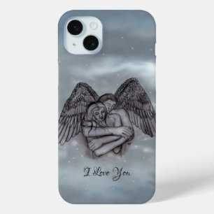 Coque iPhone 15 Mini Angel Eros in Love