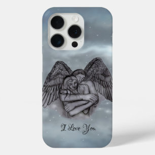 Coque iPhone 15 Pro Angel Eros in Love