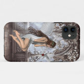 Coques Case-Mate iPhone Angel et sa colombe (Dos (Horizontal))