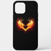 Coques Case-Mate iPhone Angel Fire Heart with Wings (Verso)