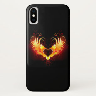 Case-Mate iPhone Case Angel Fire Heart with Wings