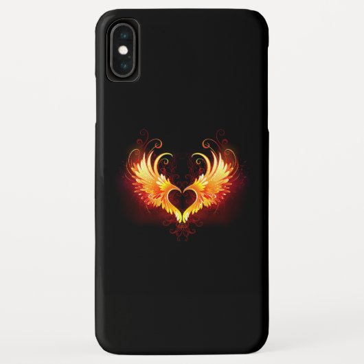 Coques Case-Mate iPhone Angel Fire Heart with Wings (Dos)