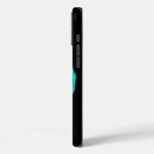 Coques Case-Mate iPhone Angel, Noir et Vert design (Verso / Gauche)