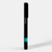 Coques Case-Mate iPhone Angel, perdu dans la pensée, noir et vert Design (Verso / Droite)
