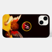 Coques Case-Mate iPhone ANGEL PLAYING LUTE Music Making Cherub (Verso (horizontal))