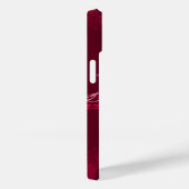 Coques Case-Mate iPhone Angel Star nom personnalisé ruby rouge (Verso / Droite)