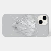 Coques Case-Mate iPhone ANGEL WINGS 'Croire' Coeur magique (Verso (horizontal))
