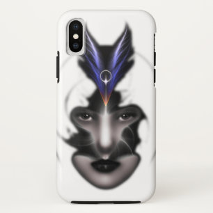 Coque iPhone X Angel Yeux Ailes Du Vent