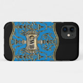 Coques Case-Mate iPhone AngelRhyse Rue Monogramme Élégance (Dos (Horizontal))