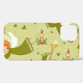 Coques Case-Mate iPhone Angels célestes : Motif Vintage (Verso (horizontal))