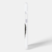 Coques Case-Mate iPhone Angels Kissing, noir et blanc Design (Verso / Gauche)