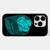 Coques Case-Mate iPhone Angels Kissing, noir et vert Design (Verso (horizontal))