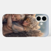 Coques Case-Mate iPhone Anges (Verso (horizontal))