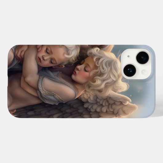 Coques Case-Mate iPhone Anges (Verso (horizontal))