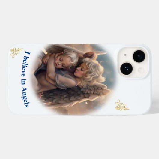 Coques Case-Mate iPhone Anges (Verso (horizontal))