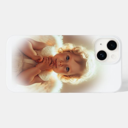 Coques Case-Mate iPhone Anges bébés (Verso (horizontal))