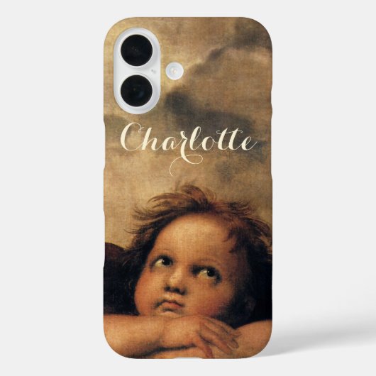 Coques Case-Mate iPhone Anges de la Madone Sixtine par Raphaël Sanzio (Verso)