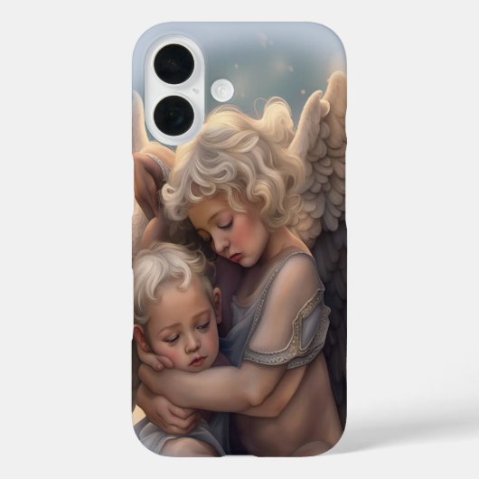 Coques Case-Mate iPhone anges de verset biblique (Verso)