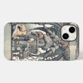Coques Case-Mate iPhone Anges gardiens avec l'enfant Jésus (Verso (horizontal))