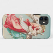 Coques Case-Mate iPhone Anges Gardiens portant un enfant Art éthéré (Dos (Horizontal))